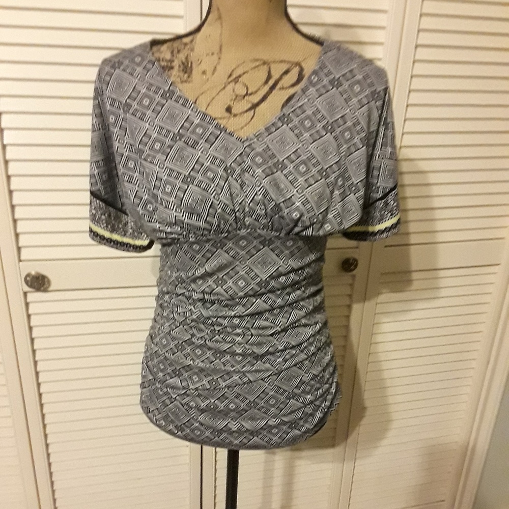 NY&C Black and white blouse.  NWOT